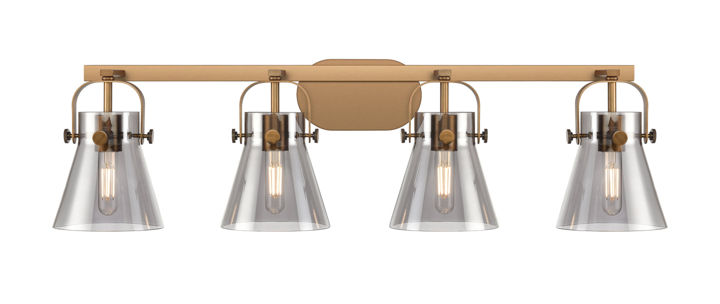Downtown Urban Bath Vanity Light Steel Glass