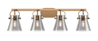 Downtown Urban Bath Vanity Light Steel Glass
