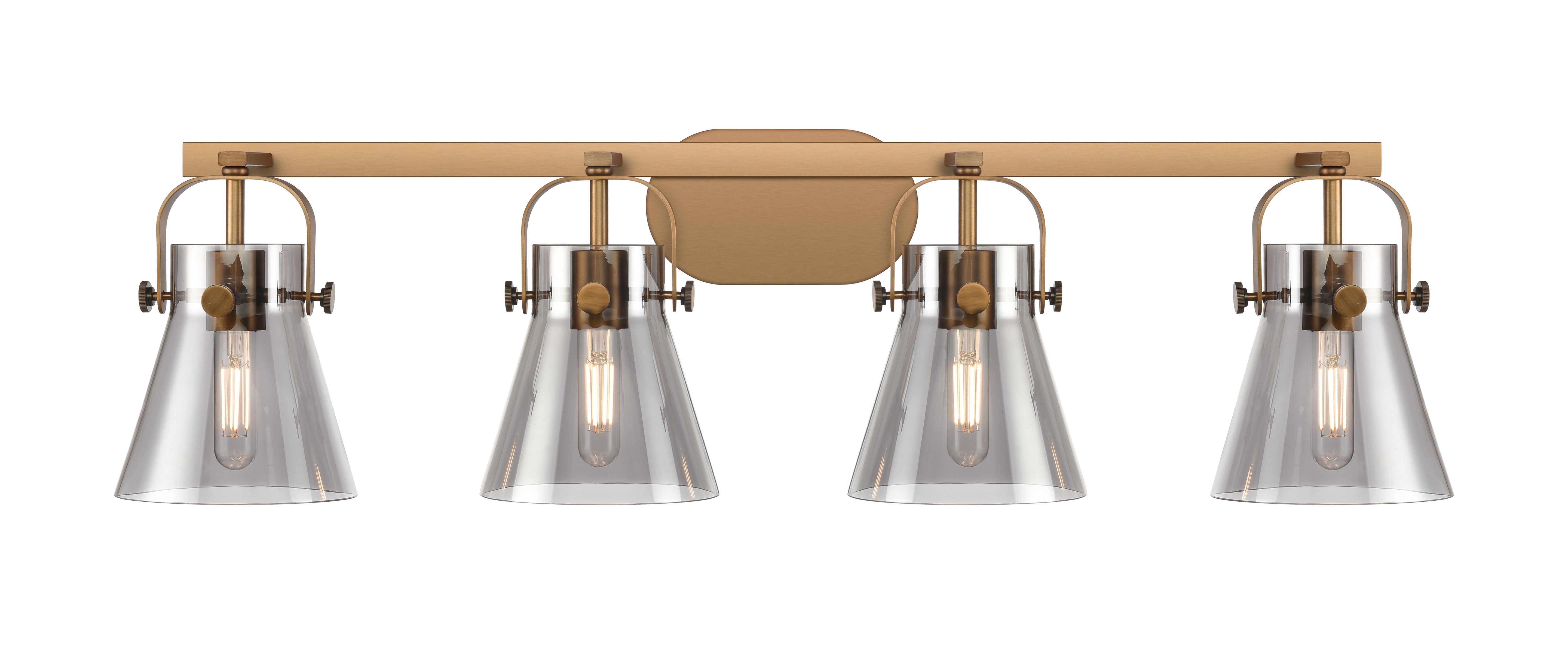 Downtown Urban Bath Vanity Light Steel Glass