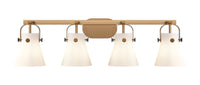 Downtown Urban Bath Vanity Light Steel Glass