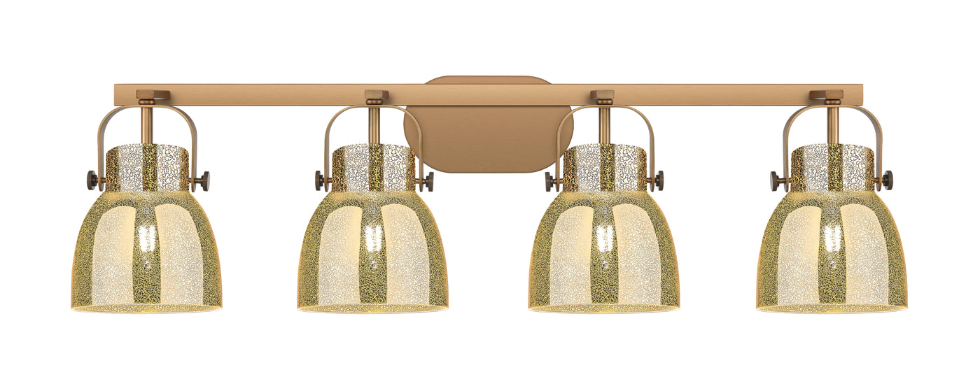 Downtown Urban Bath Vanity Light Cast Brass
