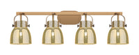 Downtown Urban Bath Vanity Light Cast Brass