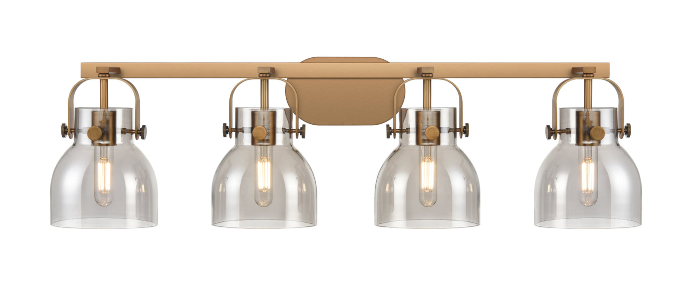 Downtown Urban Bath Vanity Light Cast Brass