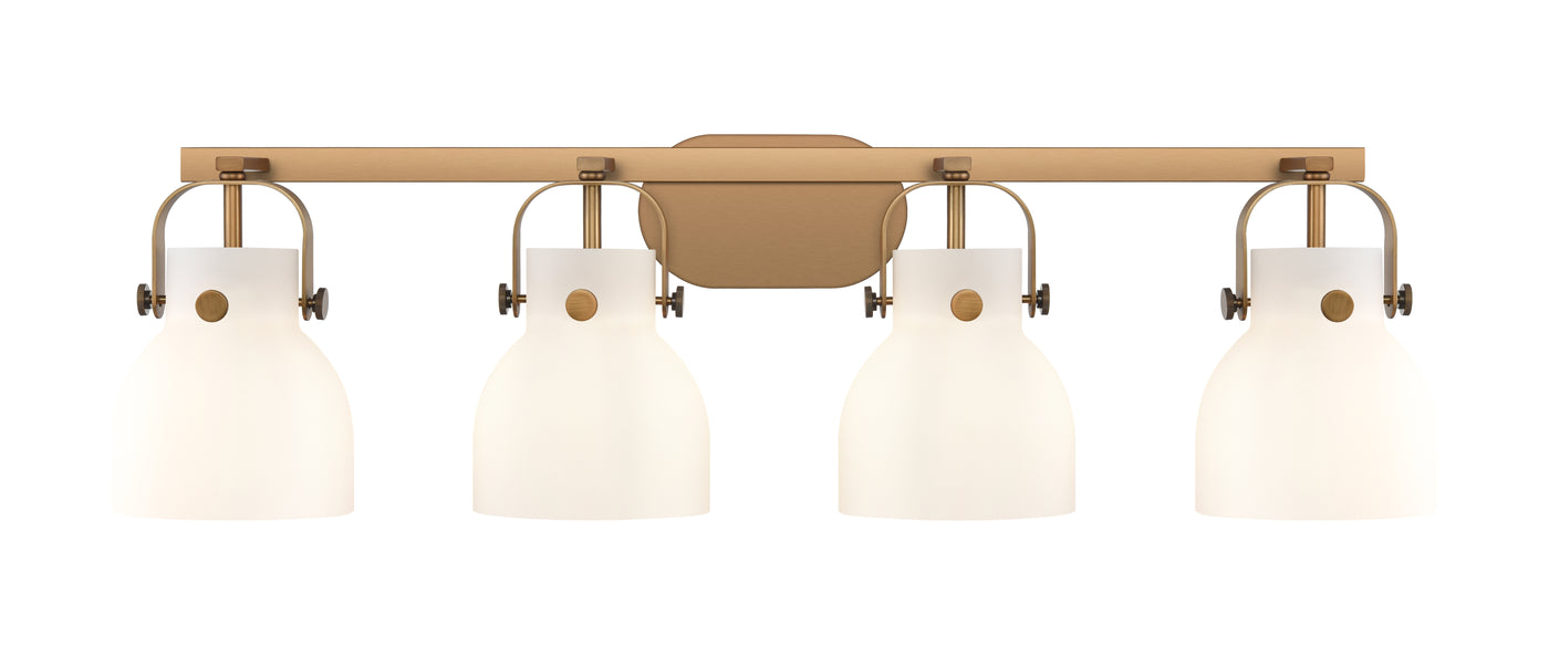Downtown Urban Bath Vanity Light Cast Brass
