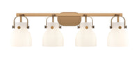 Downtown Urban Bath Vanity Light Cast Brass