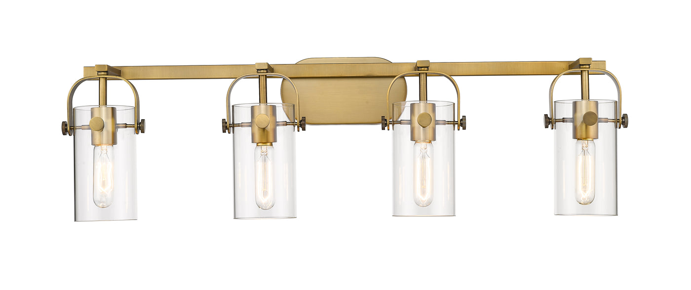 Downtown Urban Bath Vanity Light Cast Brass