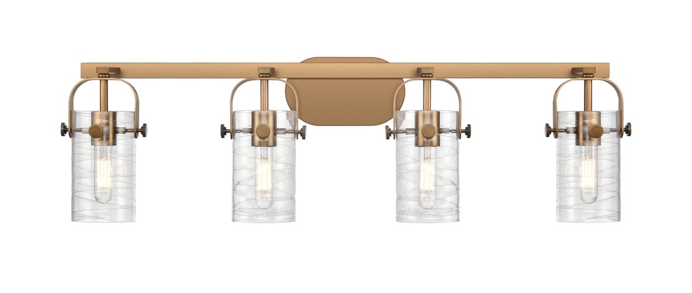 Downtown Urban Bath Vanity Light Cast Brass