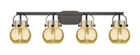 Downtown Urban Bath Vanity Light Cast Brass