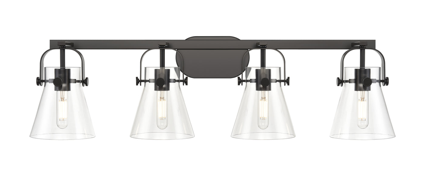 Downtown Urban Bath Vanity Light Steel Glass