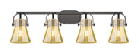Downtown Urban Bath Vanity Light Steel Glass