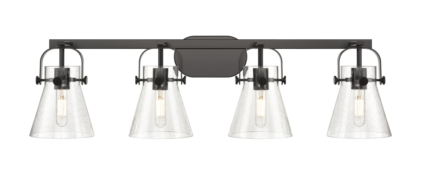 Downtown Urban Bath Vanity Light Steel Glass