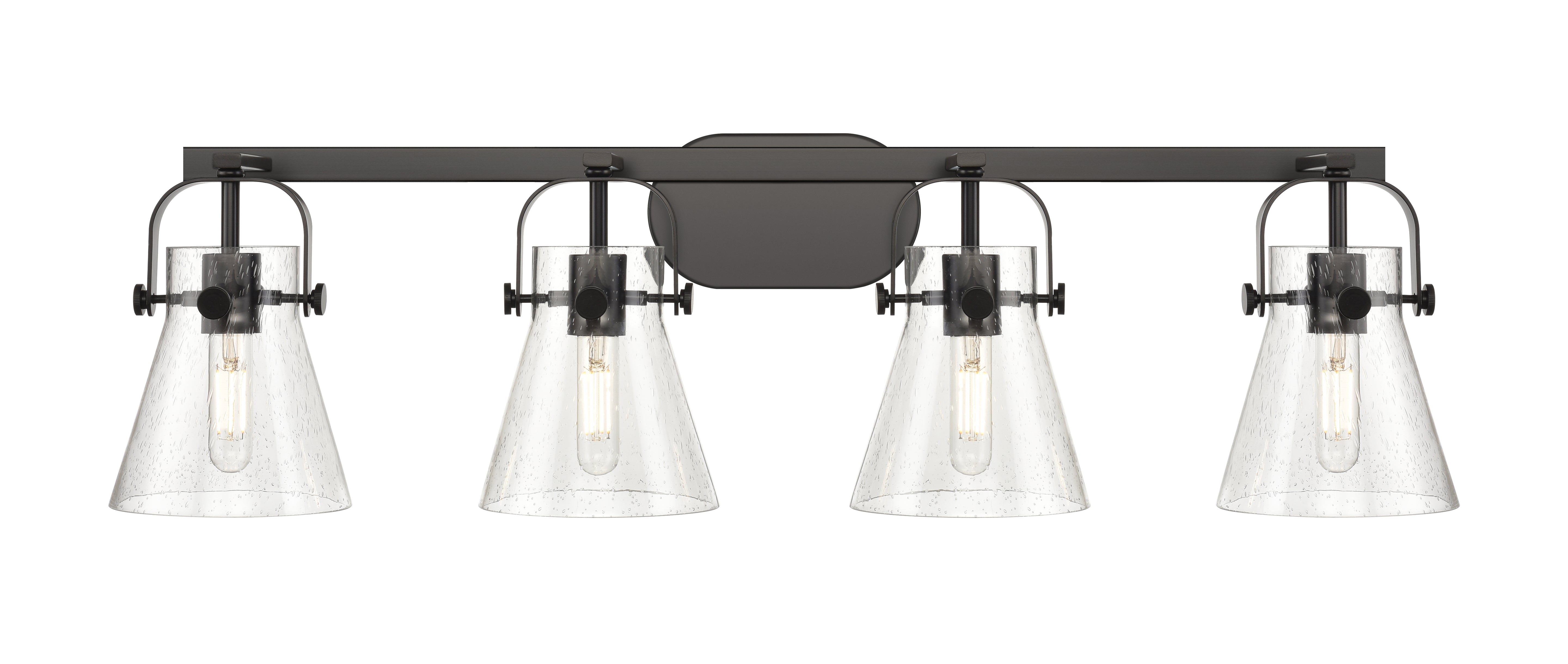 Downtown Urban Bath Vanity Light Steel Glass