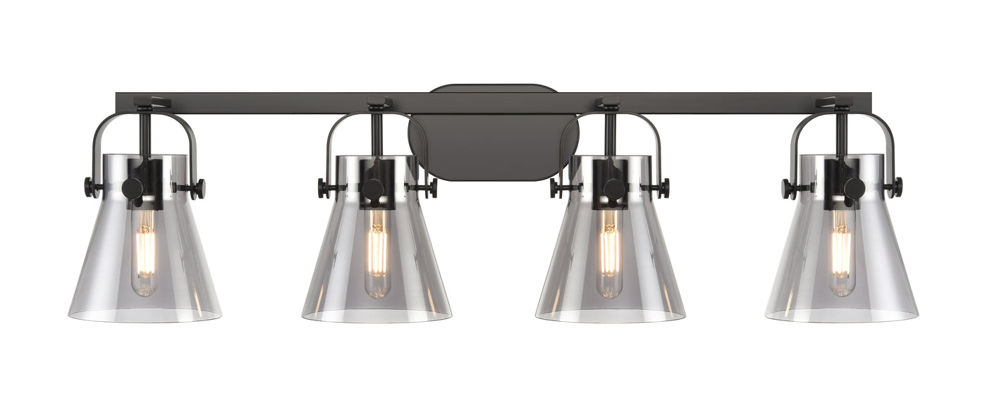 Downtown Urban Bath Vanity Light Steel Glass