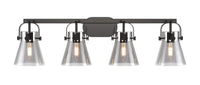 Downtown Urban Bath Vanity Light Steel Glass