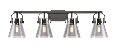 Downtown Urban Bath Vanity Light Steel Glass
