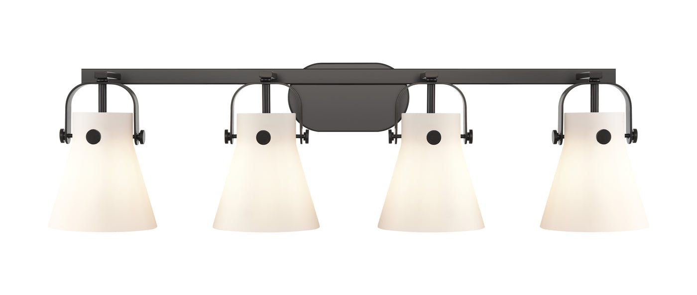 Downtown Urban Bath Vanity Light Steel Glass