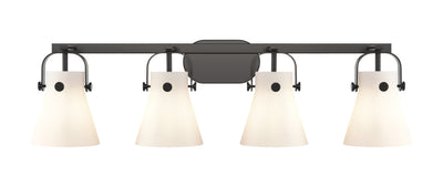 Downtown Urban Bath Vanity Light Steel Glass