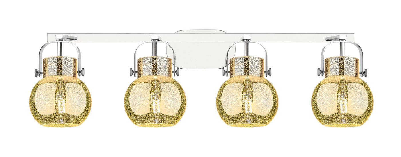 Downtown Urban Bath Vanity Light Cast Brass