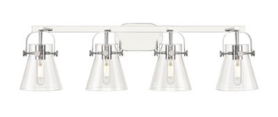 Downtown Urban Bath Vanity Light Steel Glass