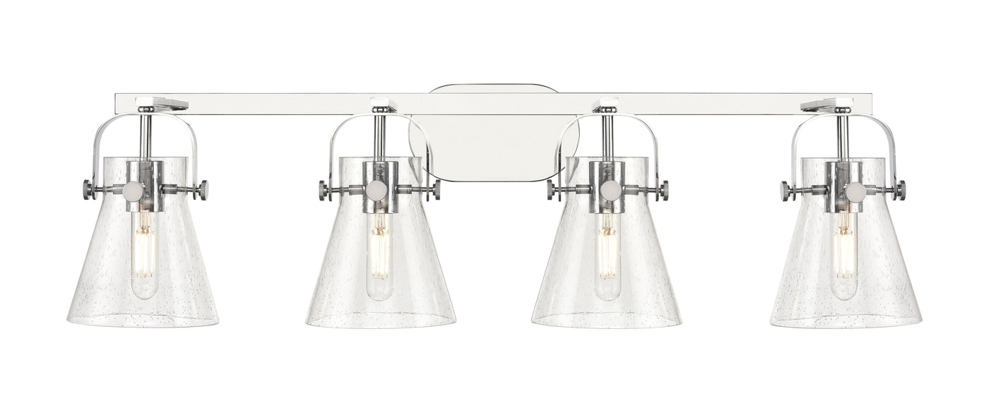 Downtown Urban Bath Vanity Light Steel Glass