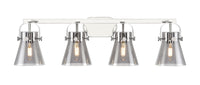 Downtown Urban Bath Vanity Light Steel Glass