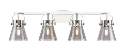 Downtown Urban Bath Vanity Light Steel Glass
