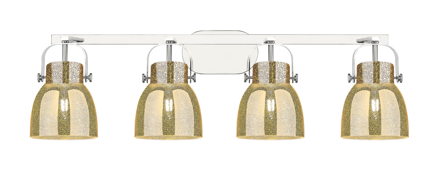 Downtown Urban Bath Vanity Light Cast Brass
