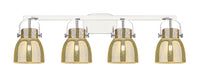 Downtown Urban Bath Vanity Light Cast Brass