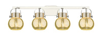 Downtown Urban Bath Vanity Light Cast Brass