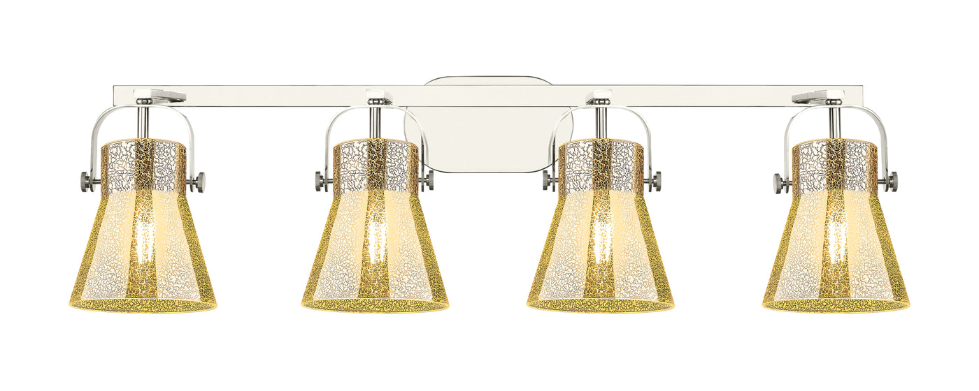 Downtown Urban Bath Vanity Light Steel Glass