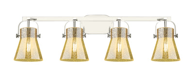 Downtown Urban Bath Vanity Light Steel Glass