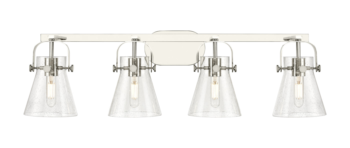 Downtown Urban Bath Vanity Light Steel Glass