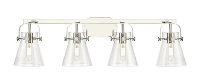 Downtown Urban Bath Vanity Light Steel Glass