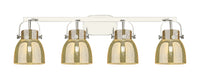 Downtown Urban Bath Vanity Light Cast Brass