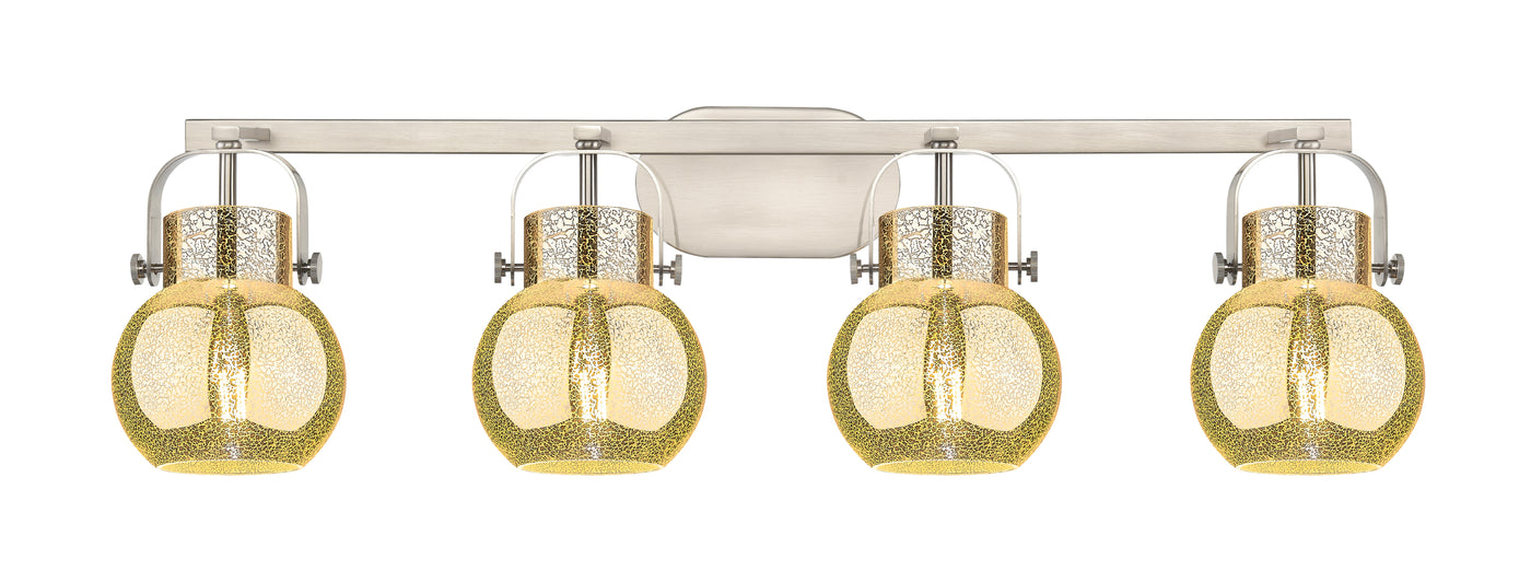 Downtown Urban Bath Vanity Light Cast Brass