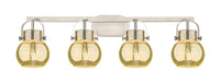 Downtown Urban Bath Vanity Light Cast Brass