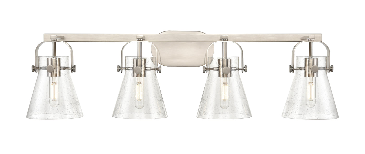 Downtown Urban Bath Vanity Light Steel Glass
