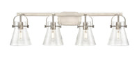 Downtown Urban Bath Vanity Light Steel Glass