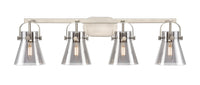 Downtown Urban Bath Vanity Light Steel Glass