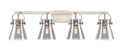 Downtown Urban Bath Vanity Light Steel Glass