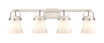 Downtown Urban Bath Vanity Light Steel Glass