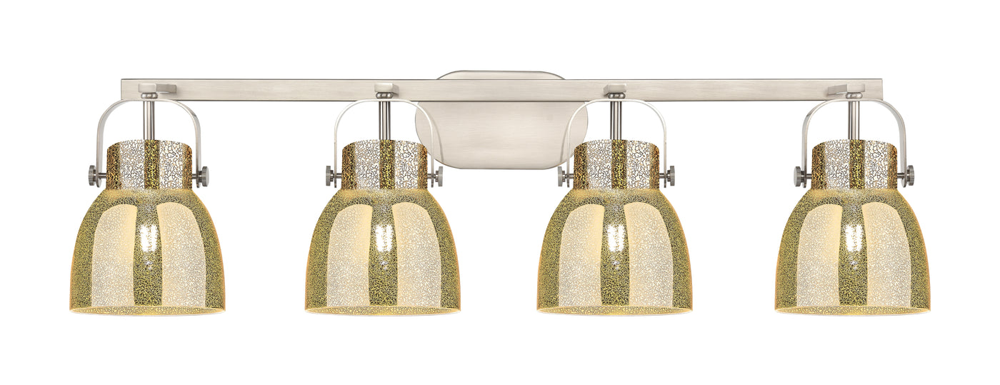 Downtown Urban Bath Vanity Light Cast Brass