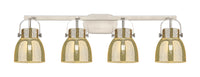 Downtown Urban Bath Vanity Light Cast Brass