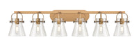 Downtown Urban Bath Vanity Light Cast Brass