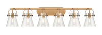Downtown Urban Bath Vanity Light Cast Brass