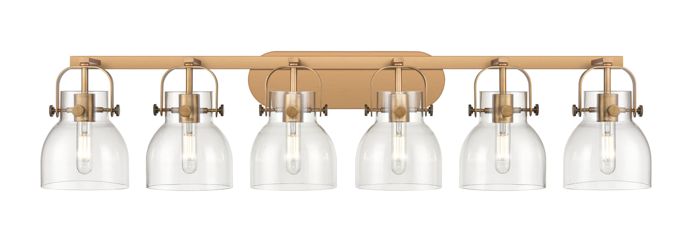 Downtown Urban Bath Vanity Light Cast Brass