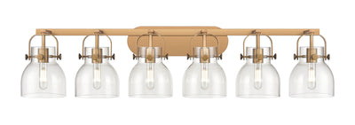 Downtown Urban Bath Vanity Light Cast Brass