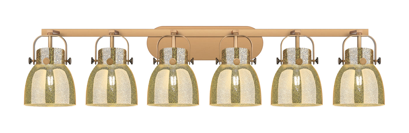 Downtown Urban Bath Vanity Light Cast Brass