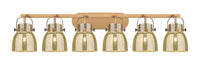 Downtown Urban Bath Vanity Light Cast Brass