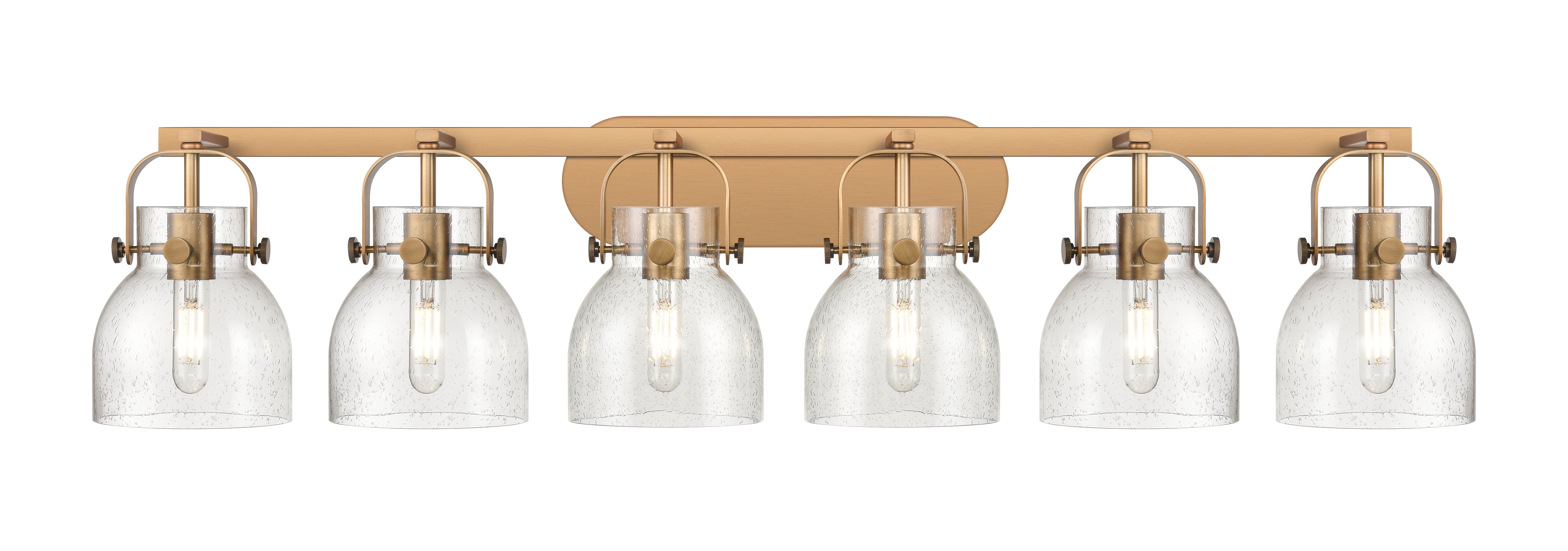 Downtown Urban Bath Vanity Light Cast Brass
